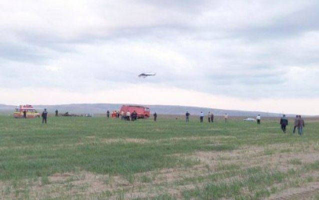 Elicopter prăbuşit la Tulcea: 5 oameni au murit